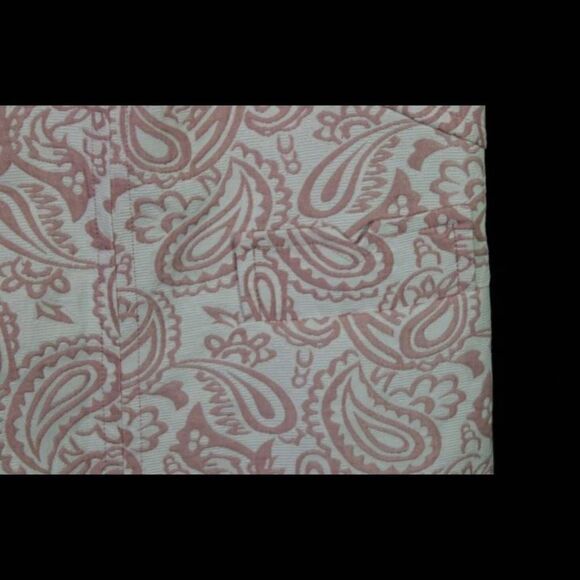 Victoria Beckham For Target Womens Pink Sleeveless Paisley Sheath Dress XS. - Picture 2 of 7